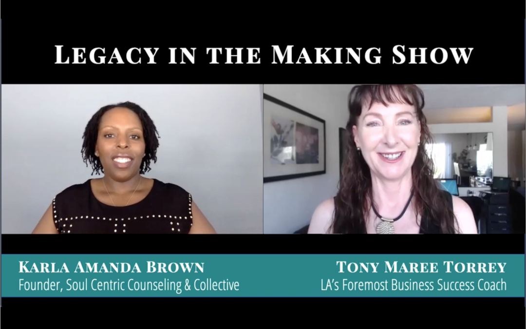 015: The Benefits of Values-Based Business – Karla Amanda Brown